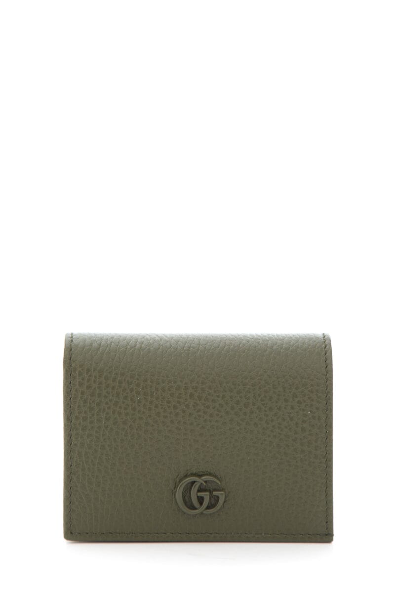 Gucci Green Compact Leather Wallet