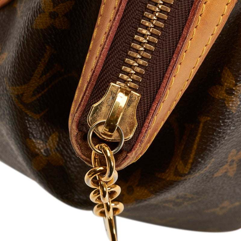 Louis Vuitton Monograms M40143 Handbag PVC/Leather Brown
