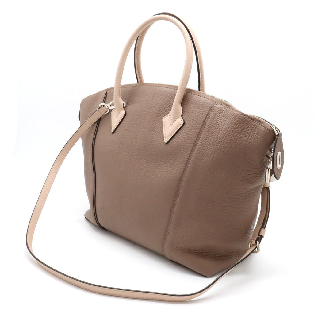 LOUIS VUITTON Louis Vuitton Parnassay Rocket MM  Bag 2WAY Shoulder Bag Violet Brown Rose Rose