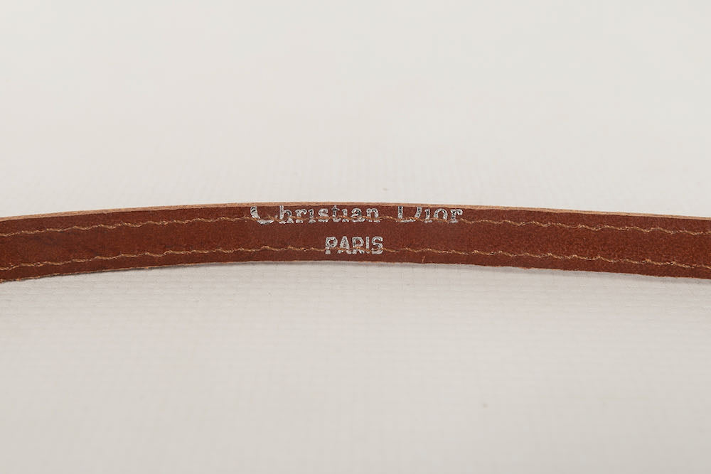Ceinture en cuir Dior