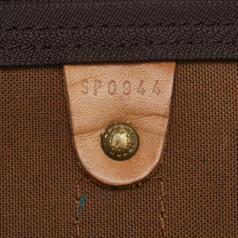 Louis Vuitton Monogram Keepall 55 Boston Bag Travel Bag M41424 Brown