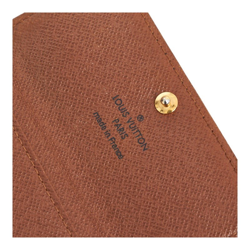 Louis Vuitton Monogram M62631 Keycase PVC/Leather Brown