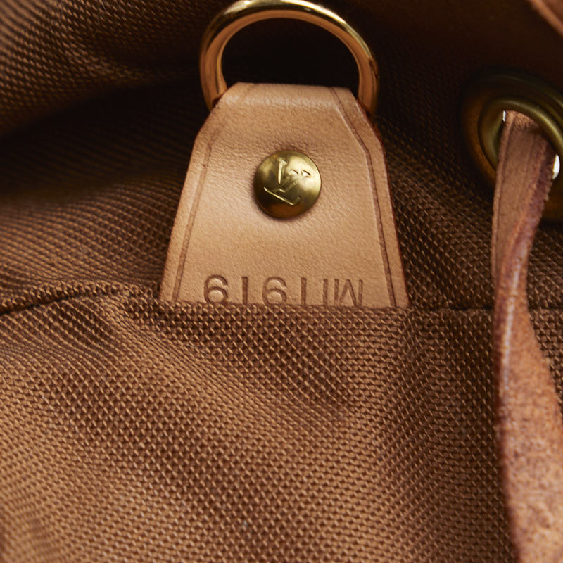 Louis Vuitton Monogram M51135  Daypack PVC/Leather Brown