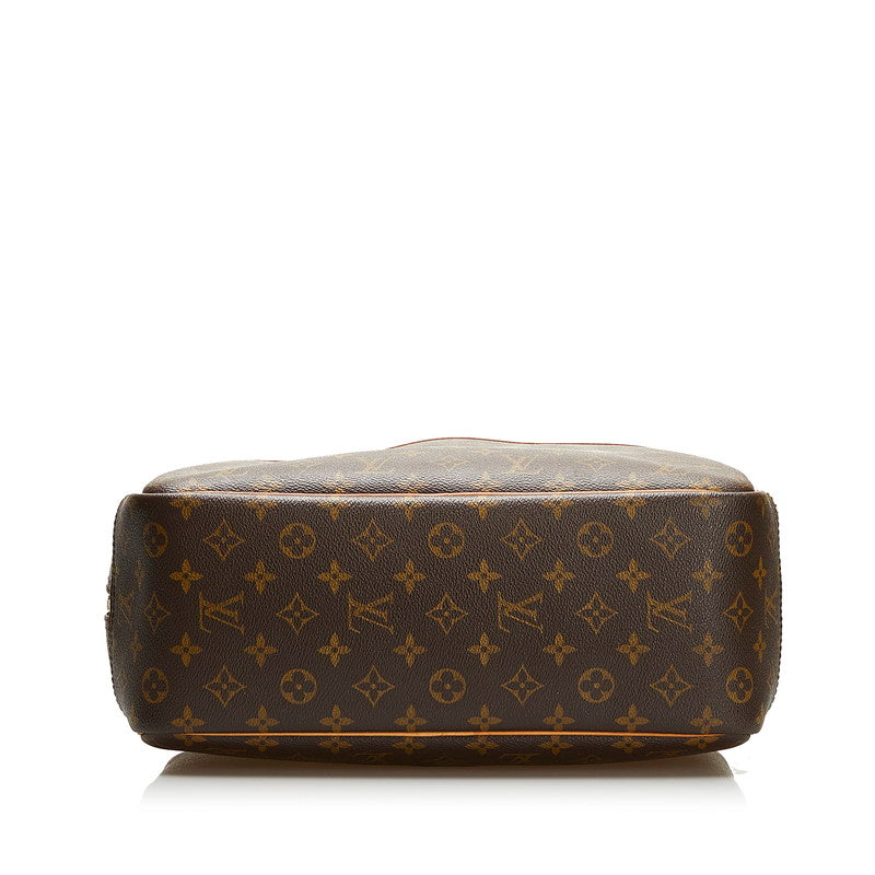 Louis Vuitton Brown Canvas Deauville handbag bag