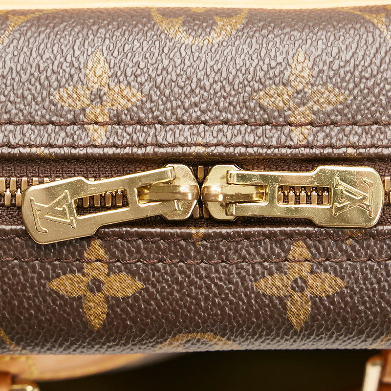 Louis Vuitton Brown Canvas Deauville handbag bag