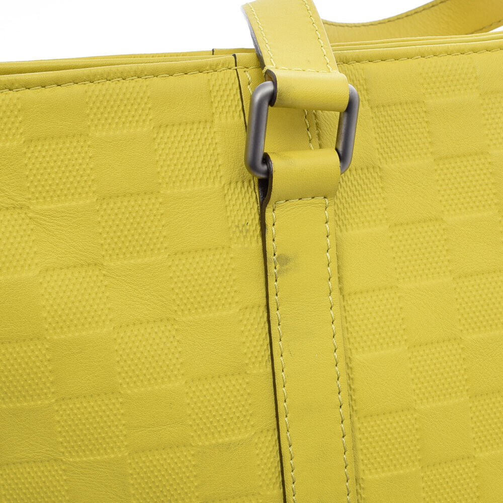 Louis Vuitton Yellow Leather Tadao backpack bag