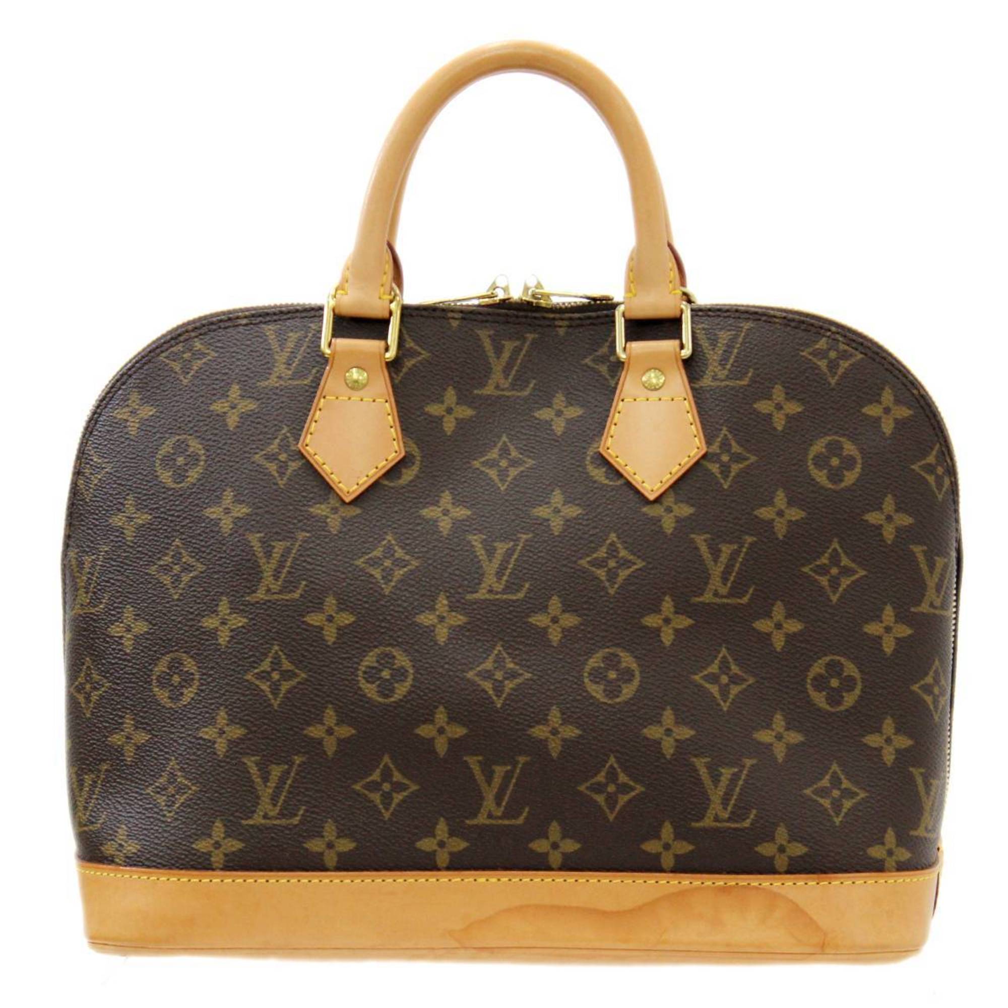 Louis Vuitton Brown Canvas Alma handbag bag
