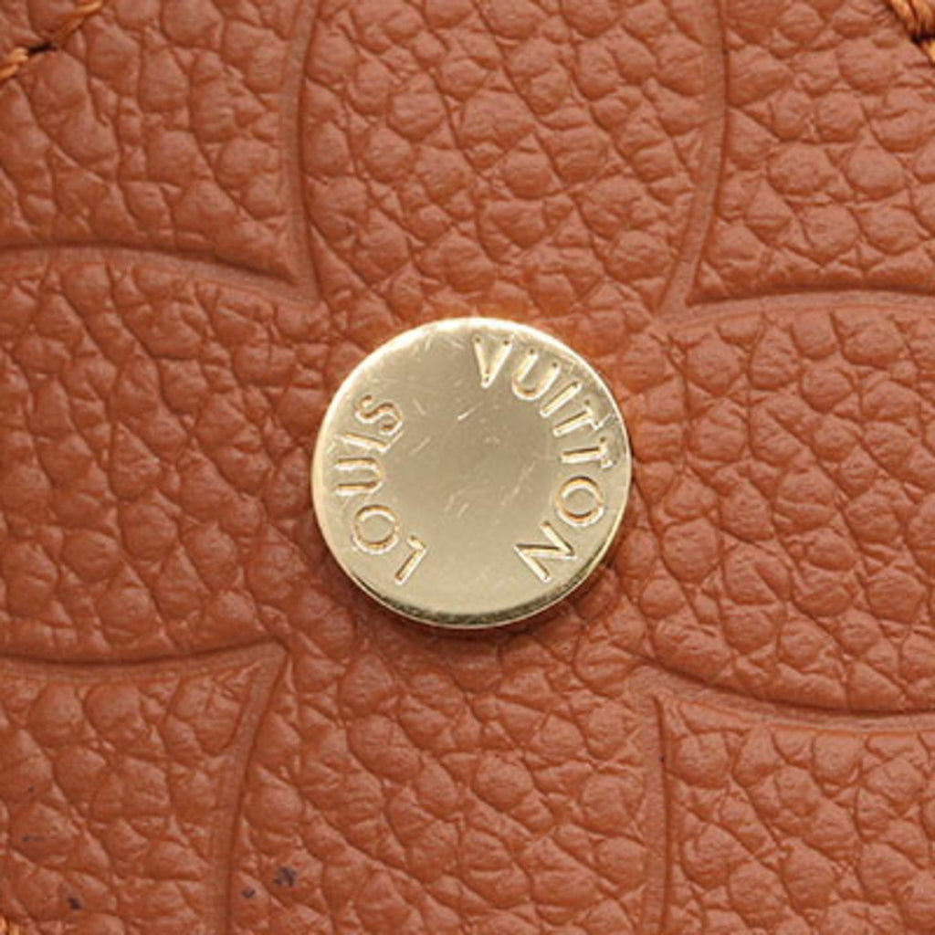 Louis Vuitton Gold Leather Flower wallet accessories
