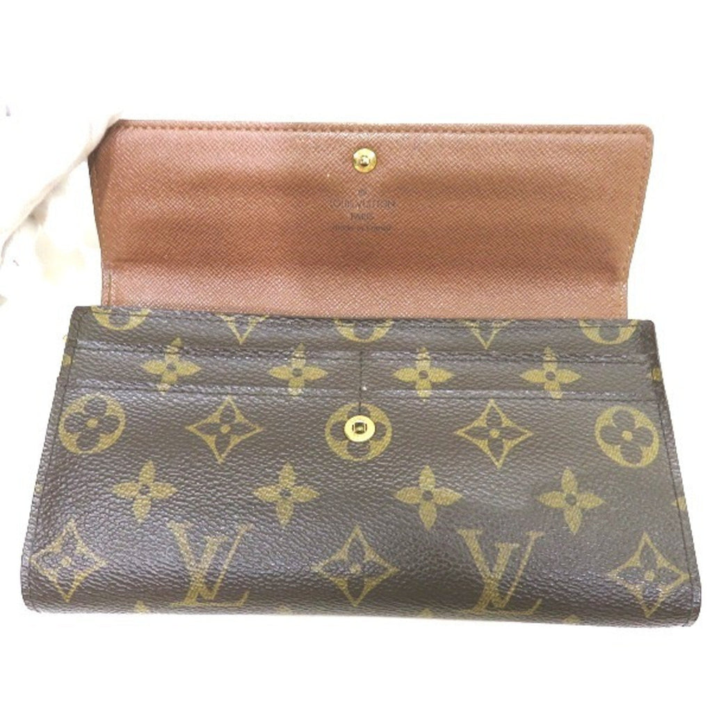 Louis Vuitton Brown Canvas Sarah wallet accessories