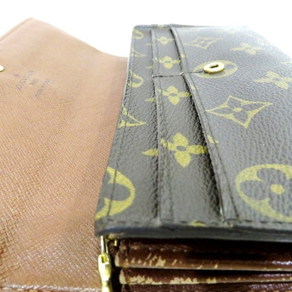 Louis Vuitton Brown Canvas Sarah wallet accessories