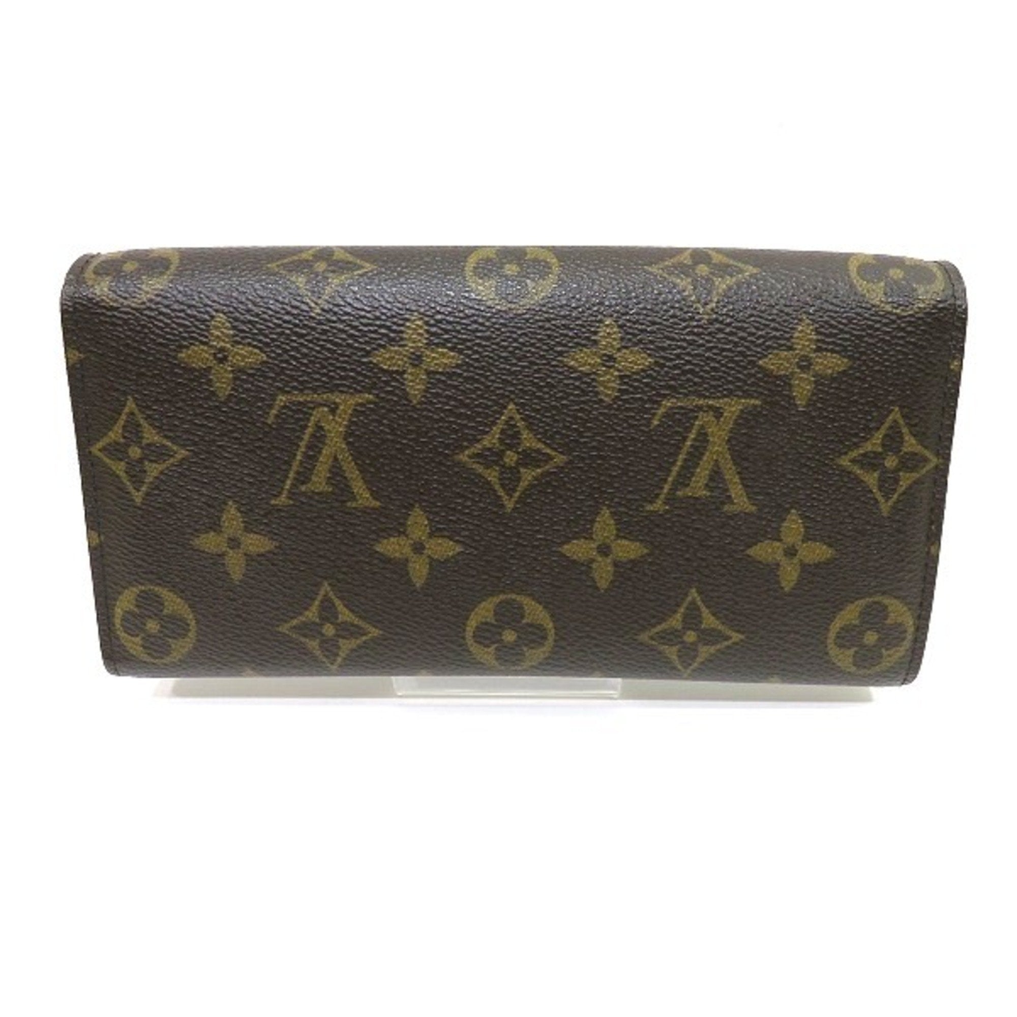 Louis Vuitton Brown Canvas Sarah wallet accessories