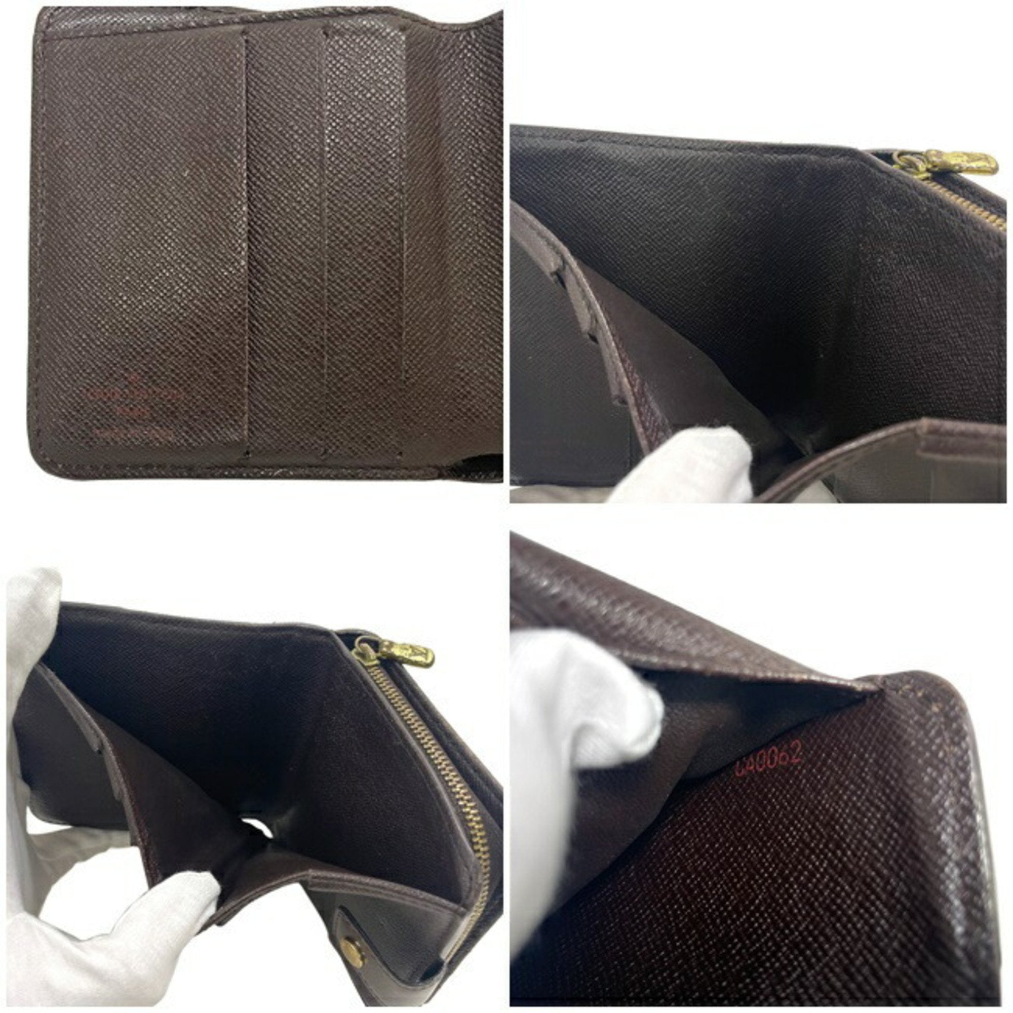 Louis Vuitton Brown Canvas  wallet accessories
