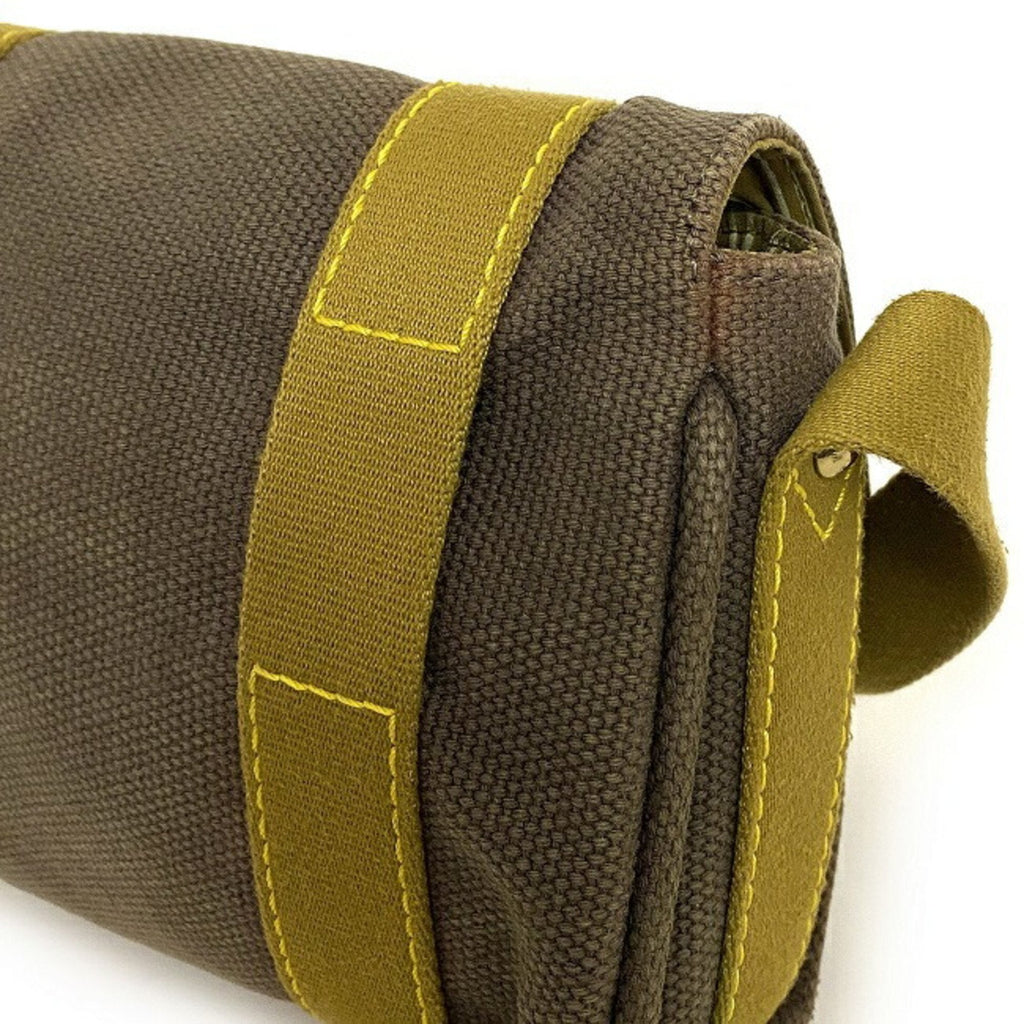 Louis Vuitton Khaki Canvas Antigua shoulder bag