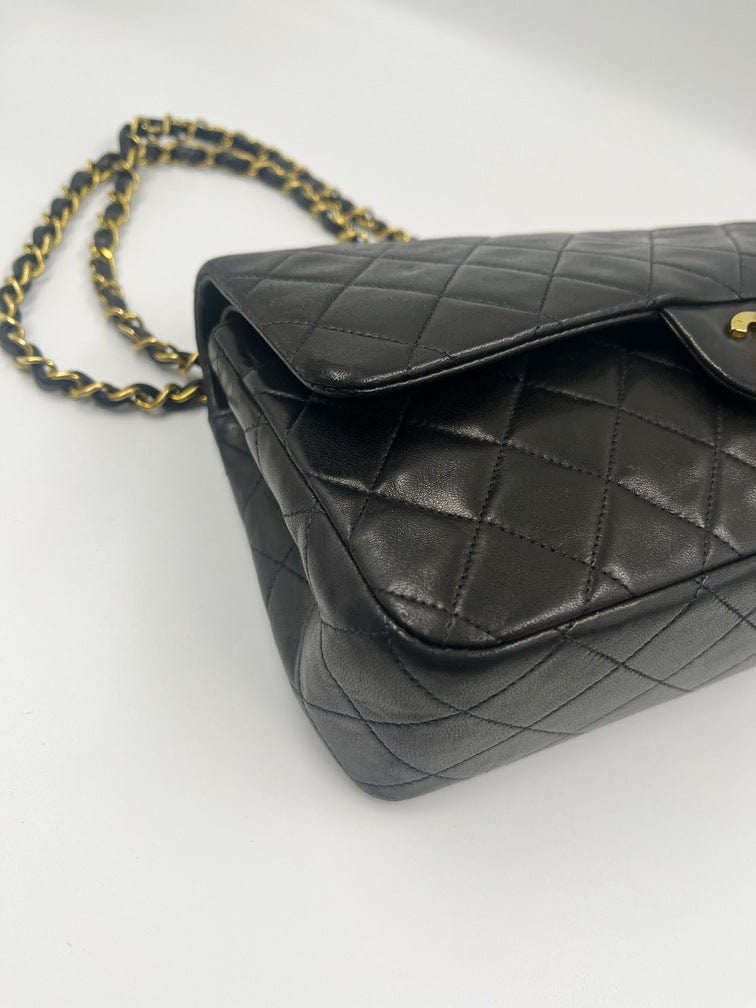 Chanel Classic Double Flap Bag with 24k gold plated hardware