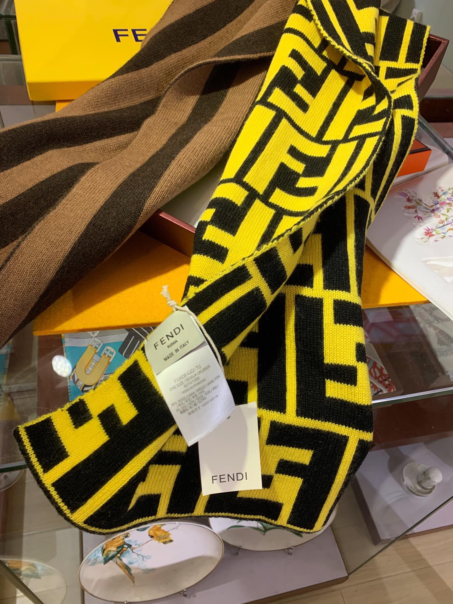 Luxury Fendi  Scarf 008