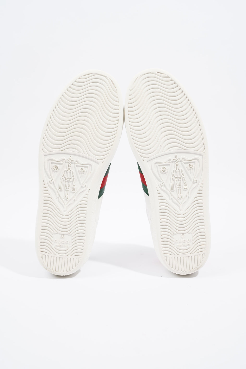 Gucci Ace Bee White / Red / Green Leather EU 37 UK 4