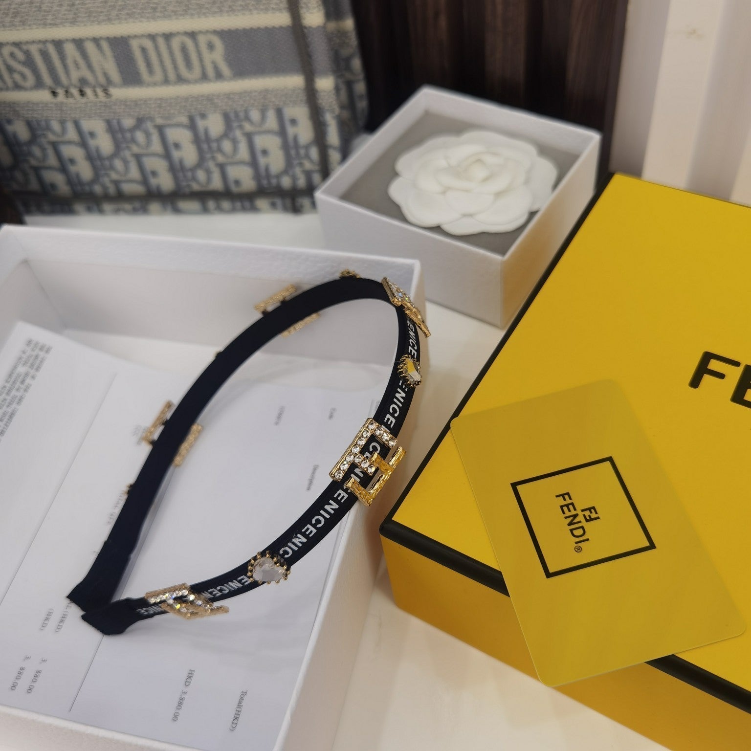 Luxury Hair Band Fendi 041