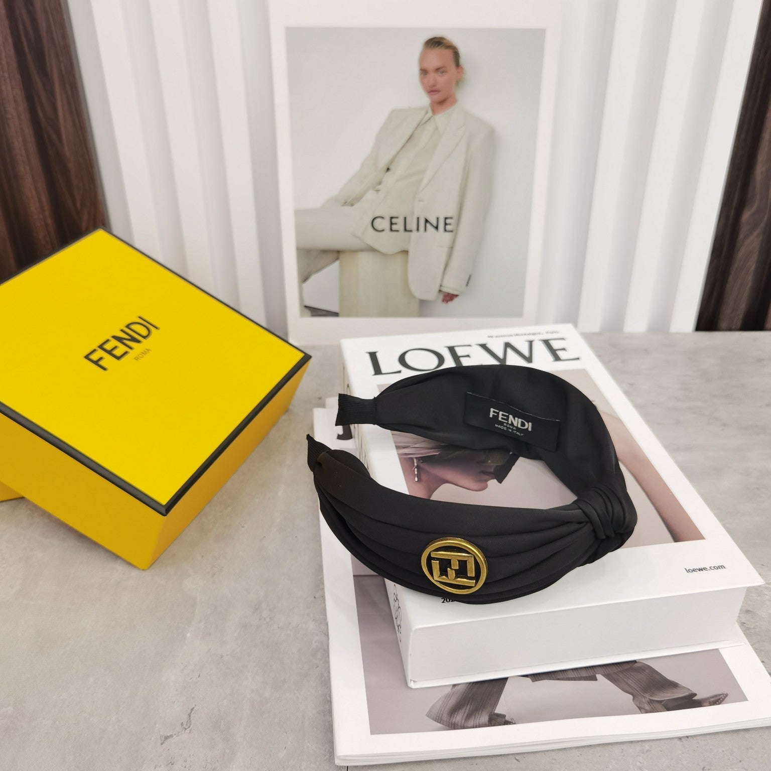 Luxury Hair Band Fendi 010