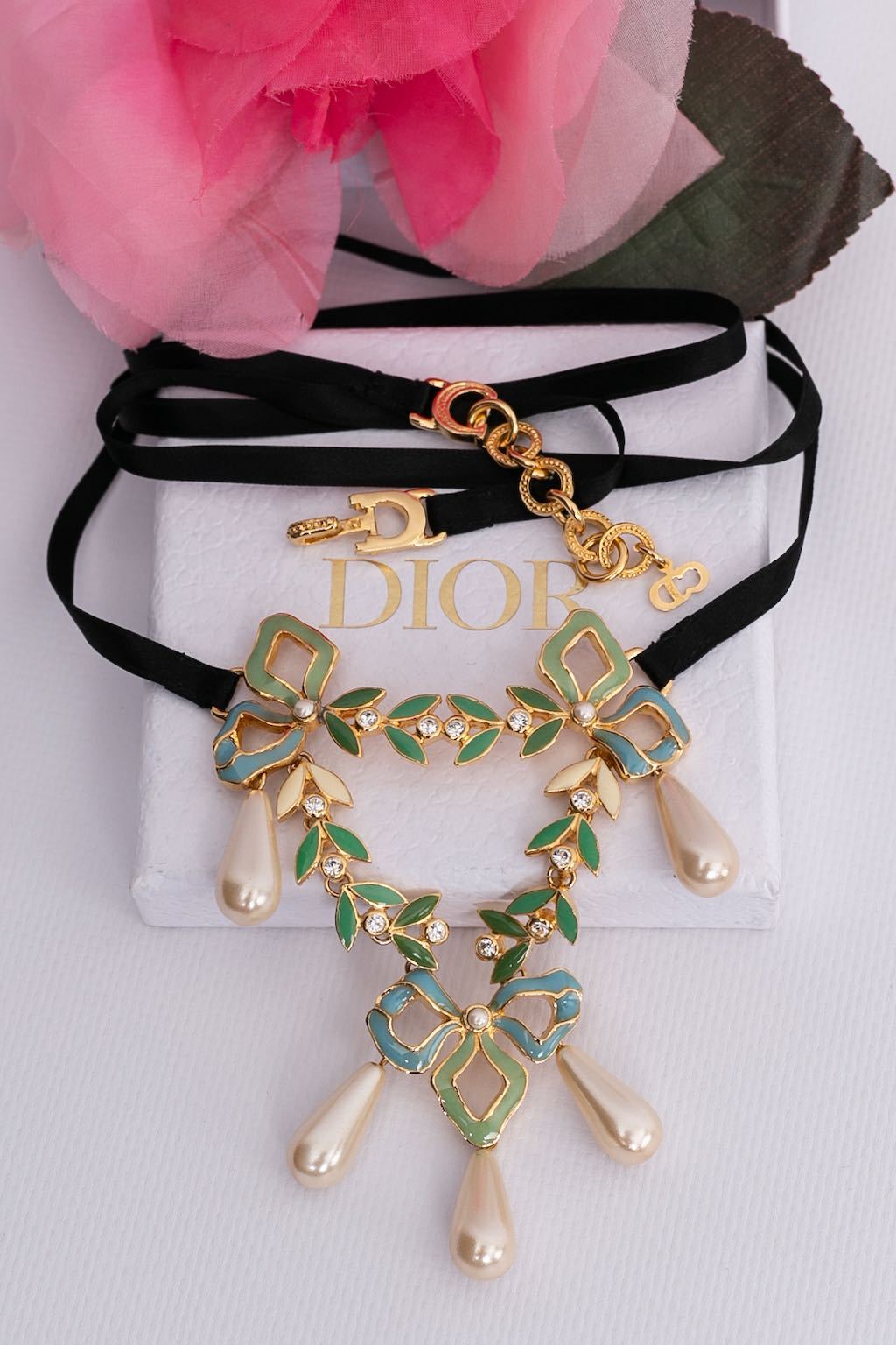 Collier long Dior