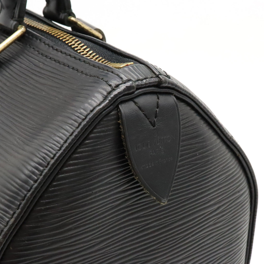 Louis Vuitton Louis Vuitton Epic Speed 25 Bag Mini Boston Bag Black Black M43012
