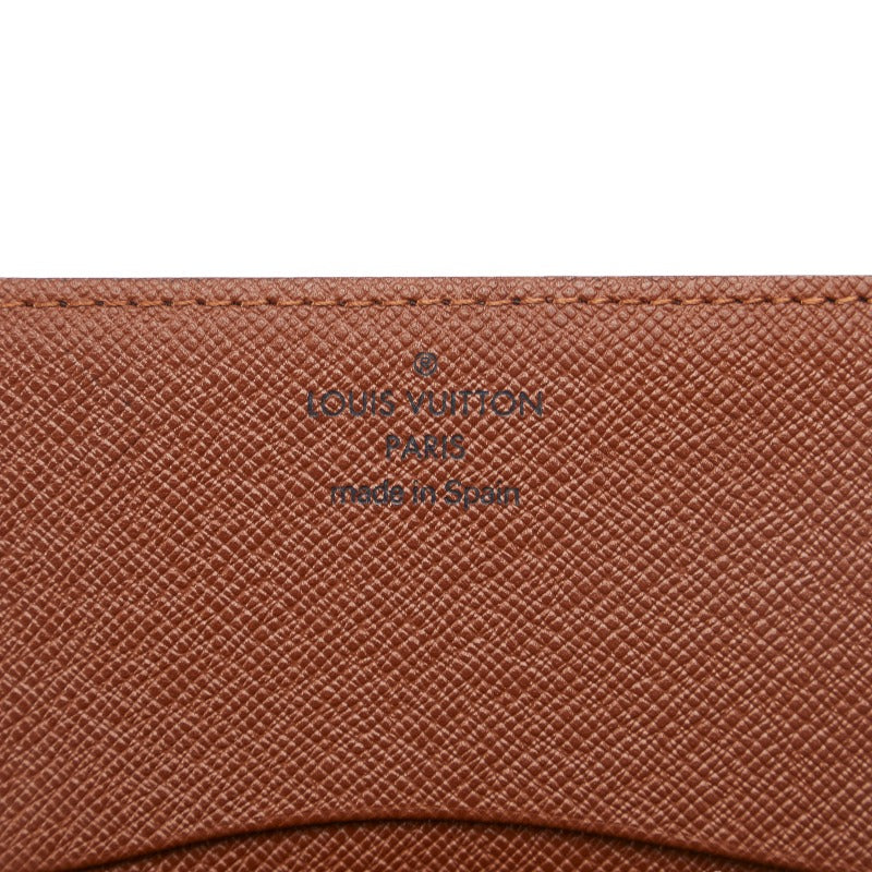 Louis Vuitton Monogram Amverop Cult du Visit Cardcase M62920 Brown PVC Leather Ladies Louis Vuitton