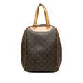 Louis Vuitton Monogram Exercise Handbag M41450 Brown PVC Leather  Louis Vuitton