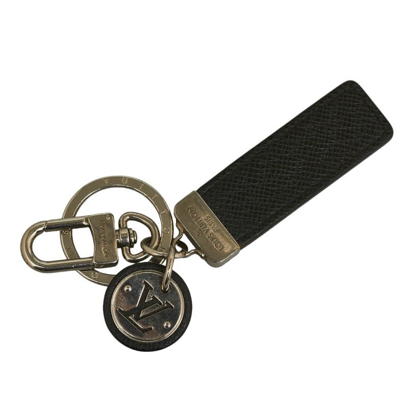 Louis Vuitton Tiger Key Holder Neo LV Club Keying M00033 Black Silver Metal Leather  Louis Vuitton