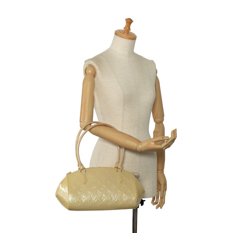 Louis Vuitton Monogram Verney Shawwood PM Handbag M91491 Bronco-Royal Ivory Patent Leather  Louis Vuitton