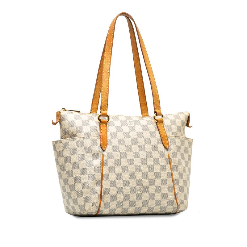 Louis Vuitton Louis Vuitton Damière Azur N51261 Toast Bag PVC/Laser White
