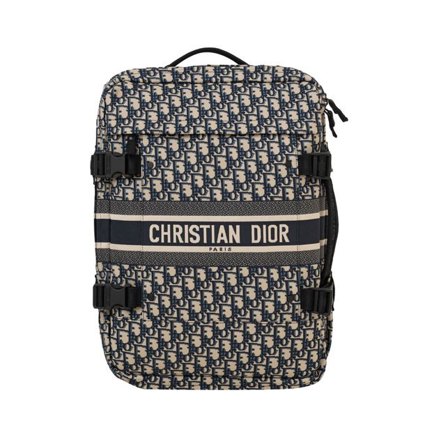 DIOR Blue Oblique Technical Jacquard