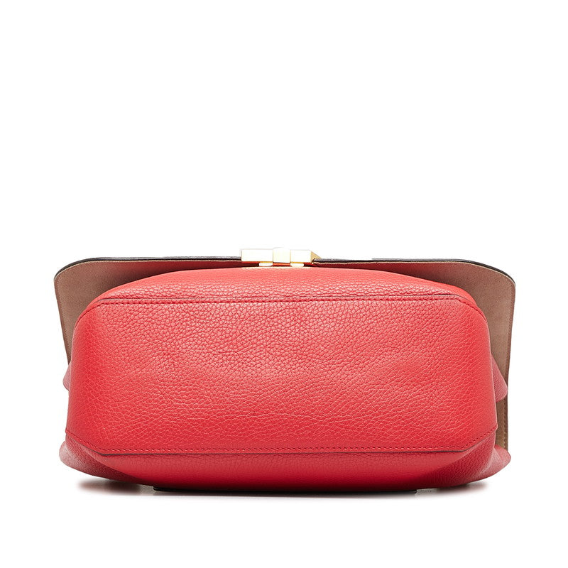 Louis Vuitton Volta Handbag 2WAY M50287 Red Leather  Louis Vuitton