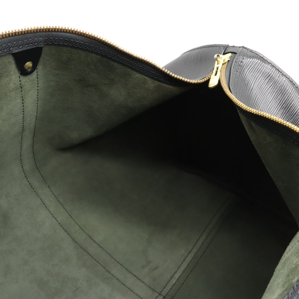 LOUIS VUITTON Louis Vuitton Epic Kypopur 55 Boston Bag Travel Bag Leather Noir Black M42952