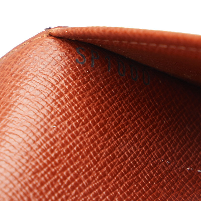 Louis Vuitton Monogram Agenda PM Handbook Cover R20005 Brown PVC Leather Lady Louis Vuitton