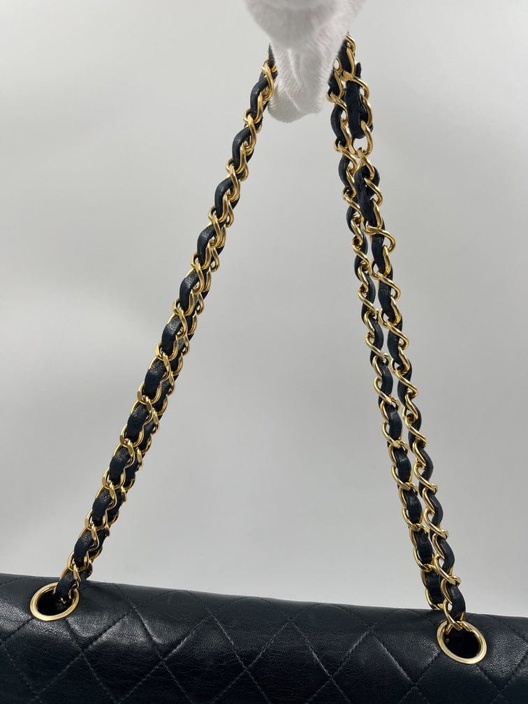 Chanel Classic Double Flap Bag with 24k gold plated hardware