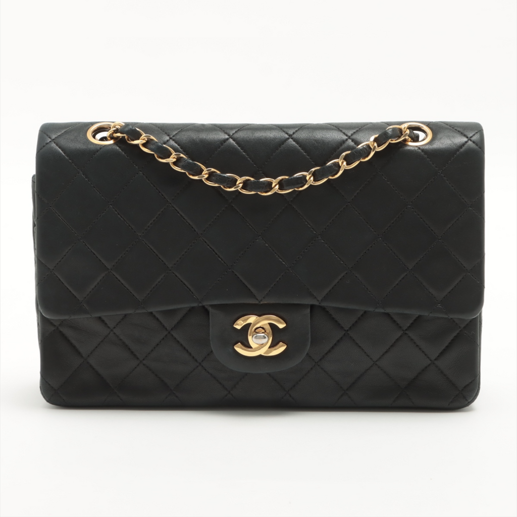 Chanel Black Leather Timeless shoulder bag