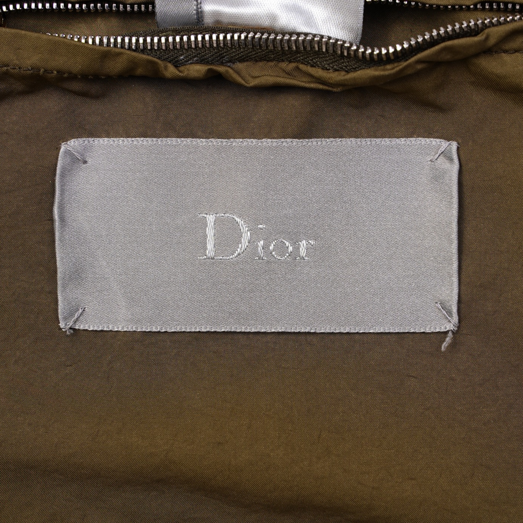 Christian Dior Mens Zip Jacket Olive IT 54 / UK L