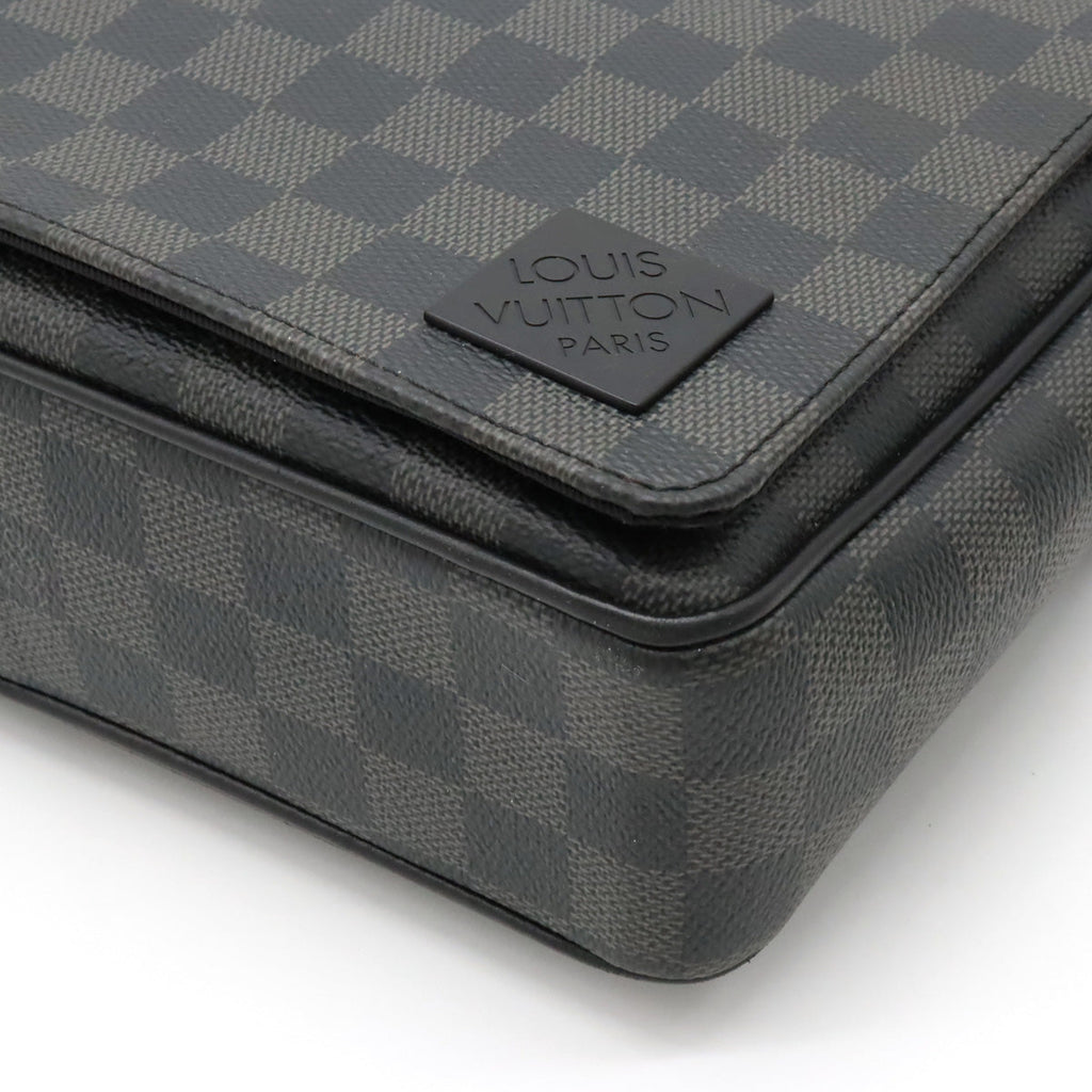 LOUIS VUITTON Louis Vuitton Damiegraphit District PM NV3 Shoulder Bag Messenger Bag Slipper N42710