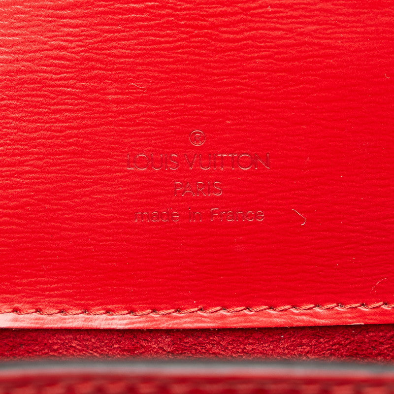 Louis Vuitton Epic Clooney Shoulder Bag M52257 Castilian Red Leather  Louis Vuitton
