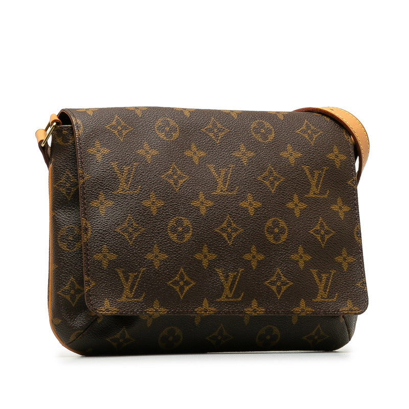 Louis Vuitton Monogram Musette Tango Short Shoulder Bag M51257 Brown