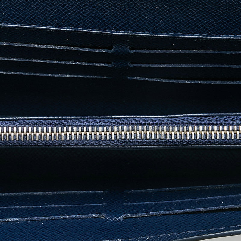 Louis Vuitton Sarah Long Wallet in Epi Indigo Blue M60585