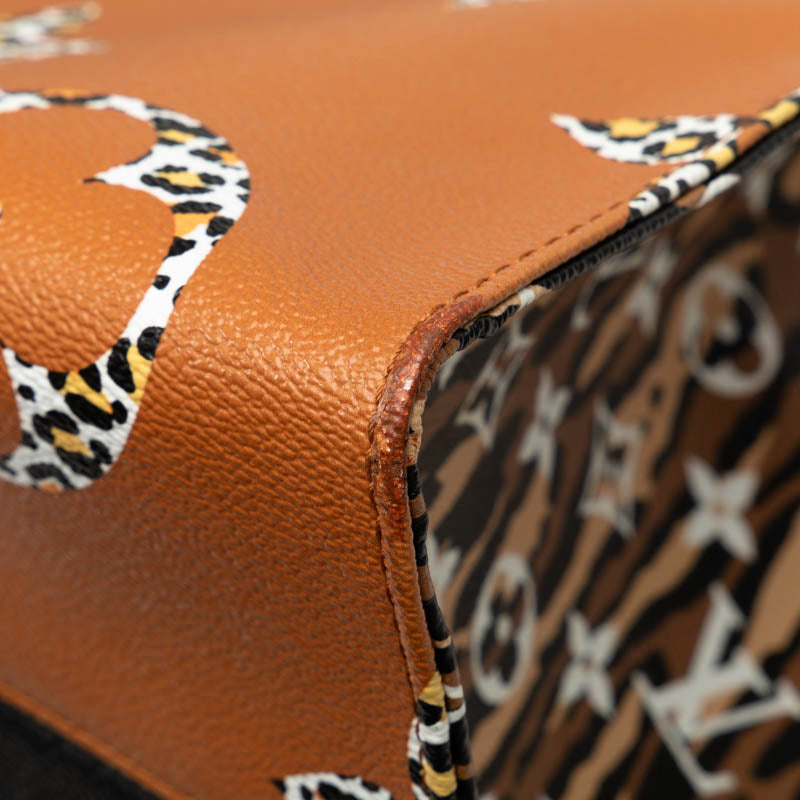 Louis Vuitton Monograms Jungle M44674 Tortoise Bag PVC Noir Caramel