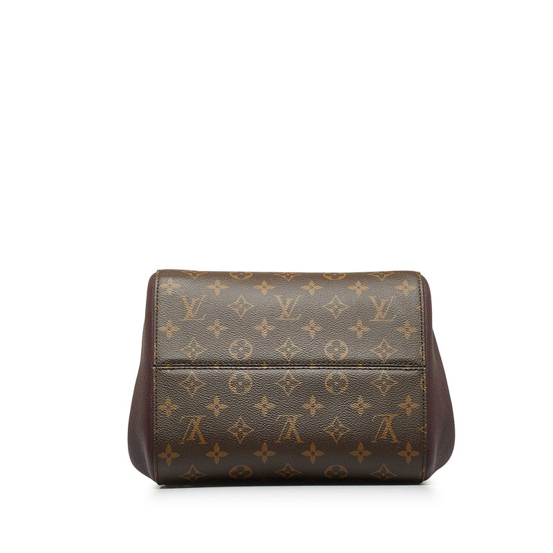 Louis Vuitton Monogram Foldtott MM Handbag 2WAY M45409 Wine Red PVC Leather  Louis Vuitton