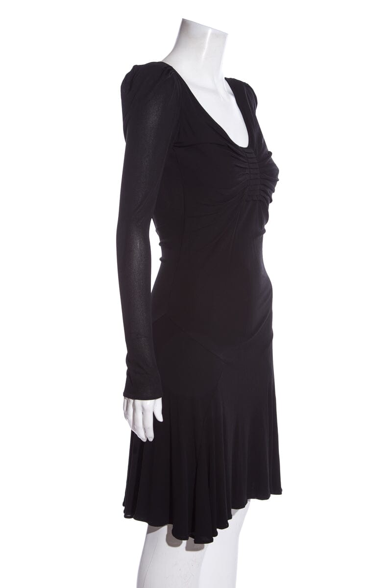 Gucci Black Jersey Dress SZ S