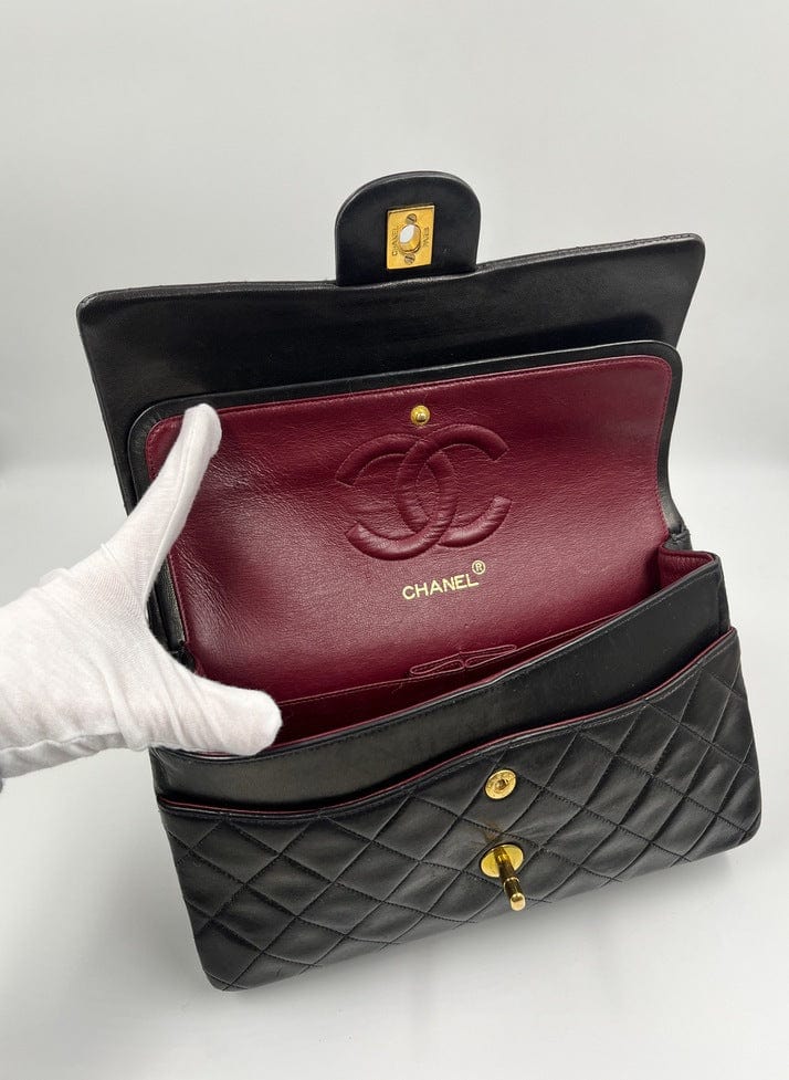 Chanel Classic Double Flap Medium Bag with 24k gold plated hardware