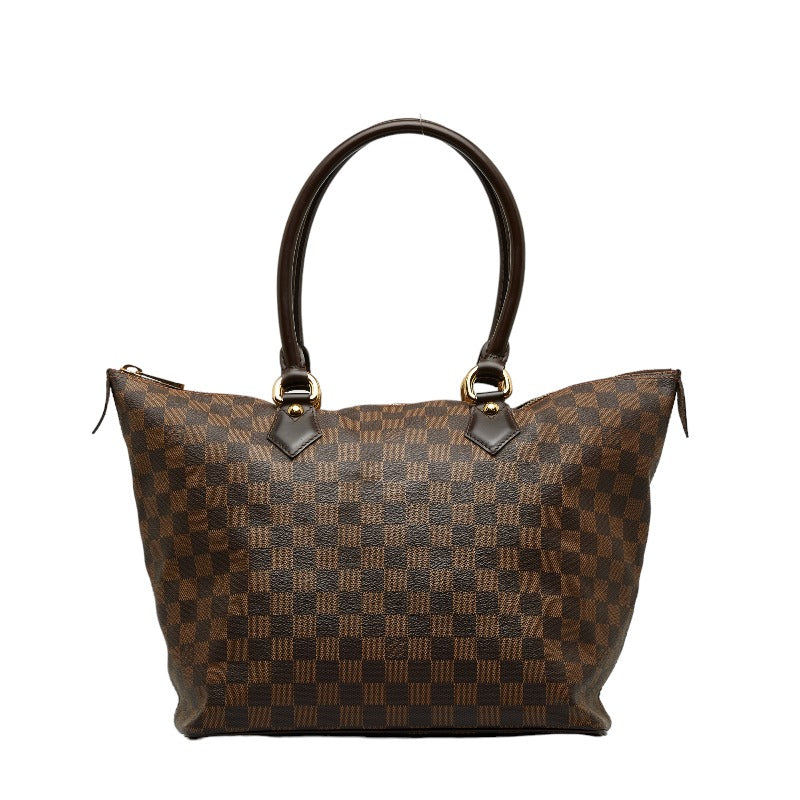Louis Vuitton Damière Salée MM Handbag N51188 Brown PVC Leather  Louis Vuitton