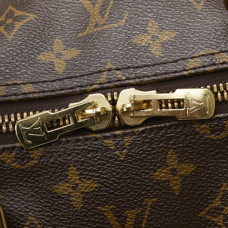 Louis Vuitton Monogram Keepall 55 Boston Bag Travel Bag M41424 Brown
