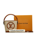 Louis Vuitton Bucket Handbag 2WAY M59962 Natural Brown Leather Raffia  Louis Vuitton