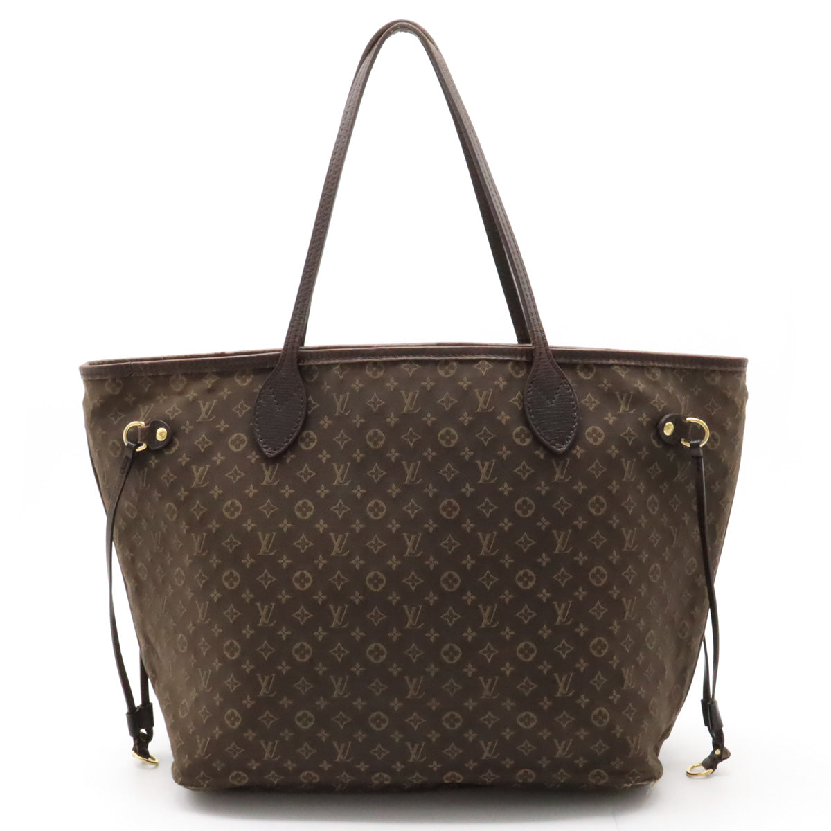 Louis Vuitton Louis Vuitton Monogram Idil Newarf MM Tortoise Bag Linen Huzan Brown M40513
