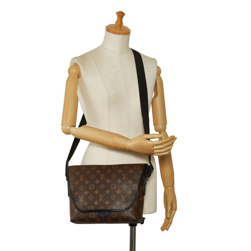 Louis Vuitton Monogram Magnetic Messenger Slipper Shoulder Bag M45557 Brown PVC Leather  Louis Vuitton