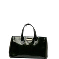Louis Vuitton Wilshere PM Handbag Monogram Vernis M93684 Blue Green Patent Ladies